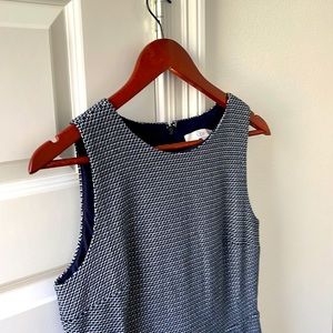 LOFT tweed shift dress